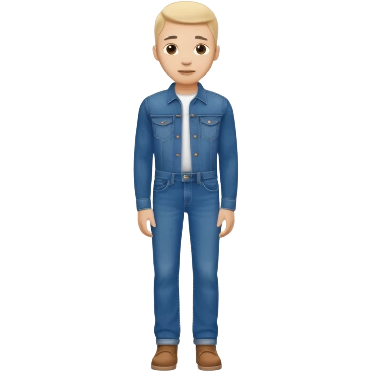 washing deep blue long denim 



 emoji