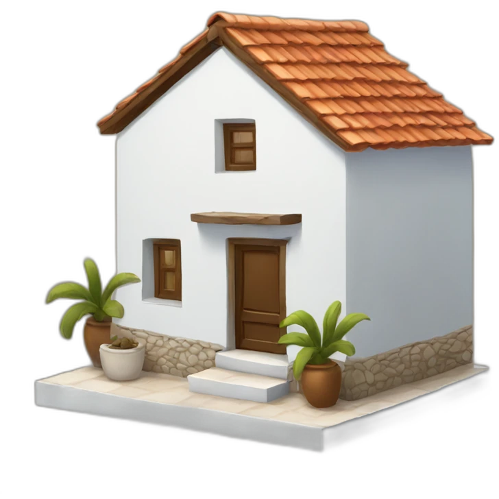 Tiny greek home emoji