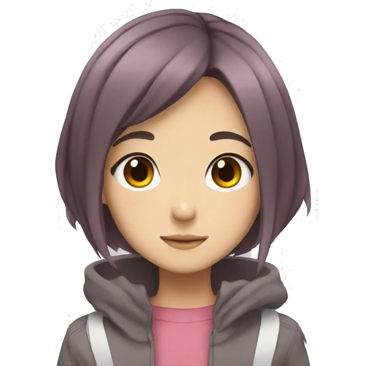 Anime girl emoji