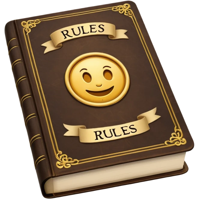 Rules book emoji