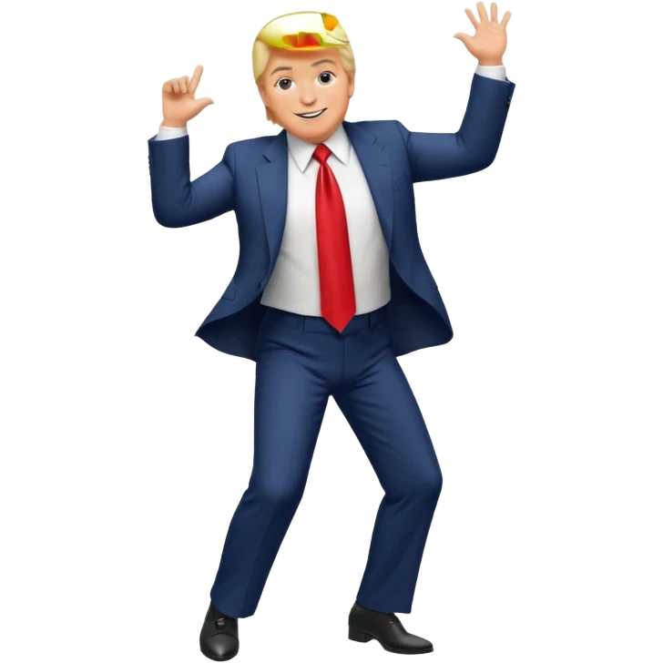 trump dance emoji