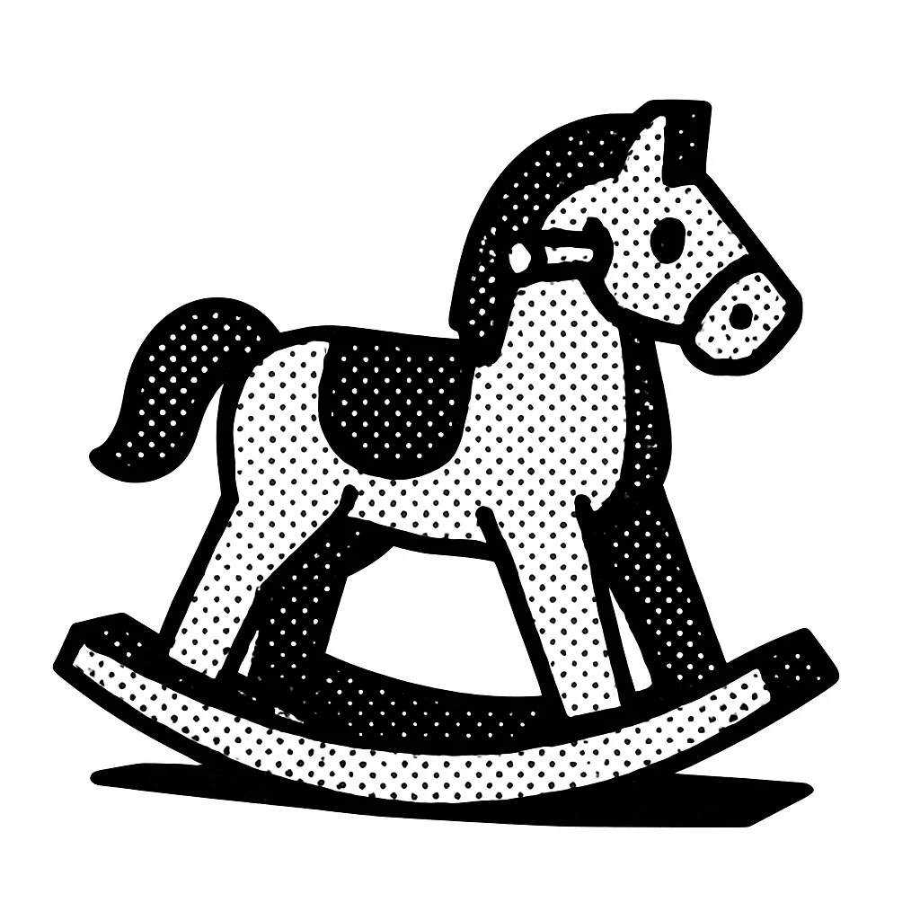rocking horse emoji