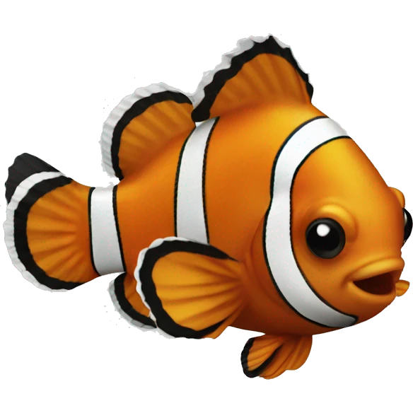 Clownfish smiling emoji