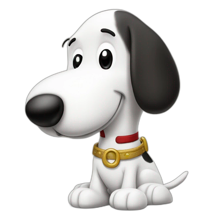 snoopy sur un âne emoji