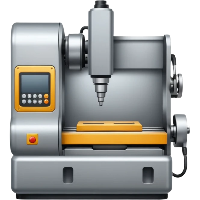 CNC machine tool emoji based on the provided logo emoji