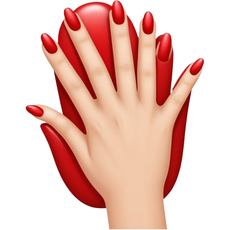 uñas pintadas  emoji