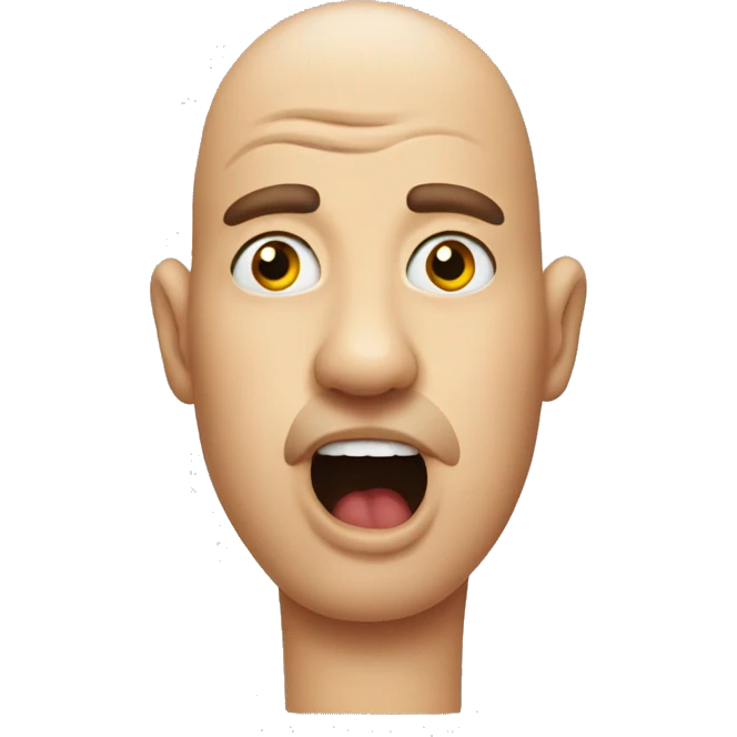 Thumb in mouth emoji
