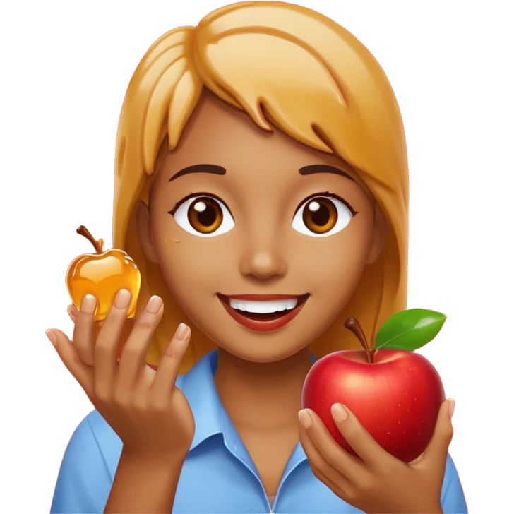 🍯+🍎+🤤 emoji