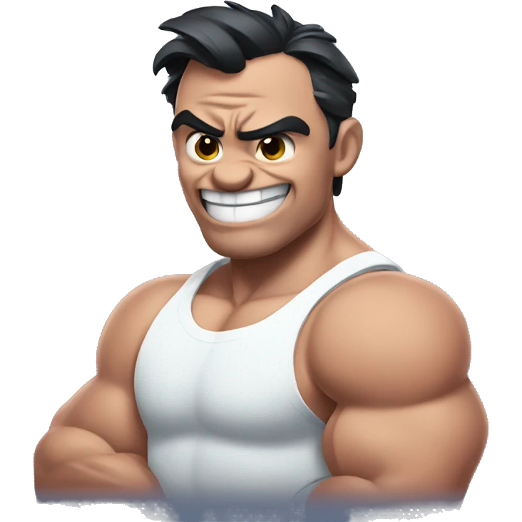 Muscle Disney Stitch emoji