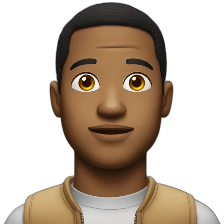 jonathan majors realistic face emoji