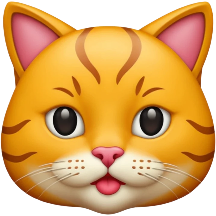 Labios gato emoji