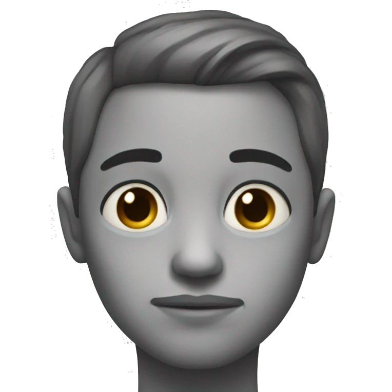 charming gaze portrait heartache portrait has headache emoji