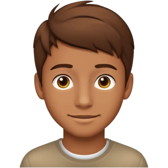 a 24 year old boy a little smile emoji