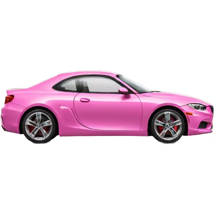 dream car wow pink emoji