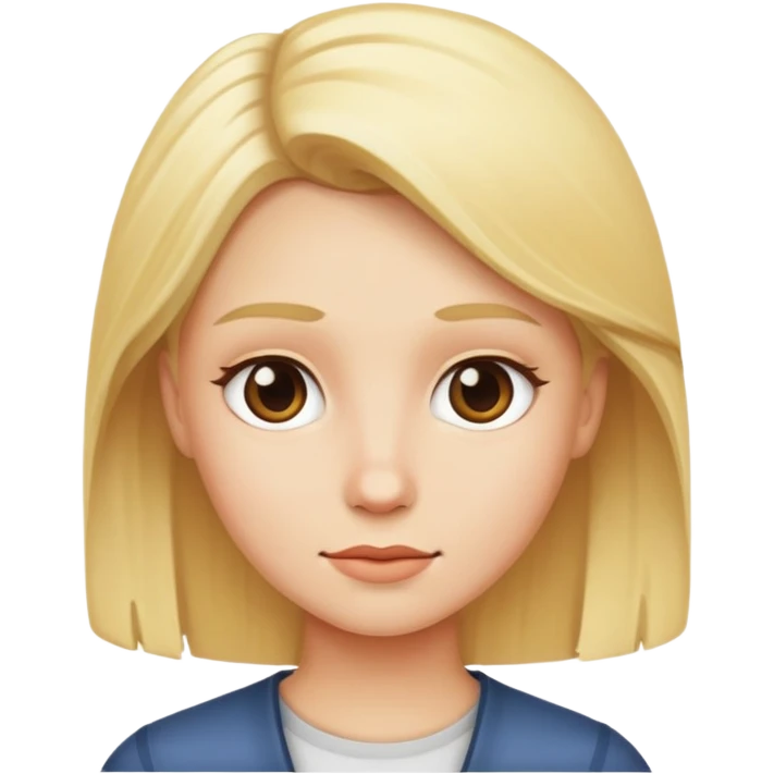 blonde  emoji
