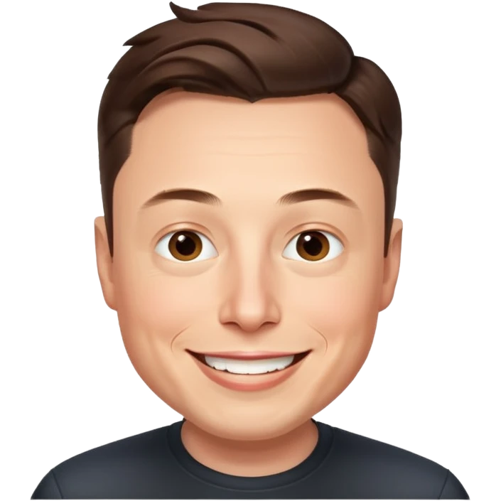 Elon Musk emoji