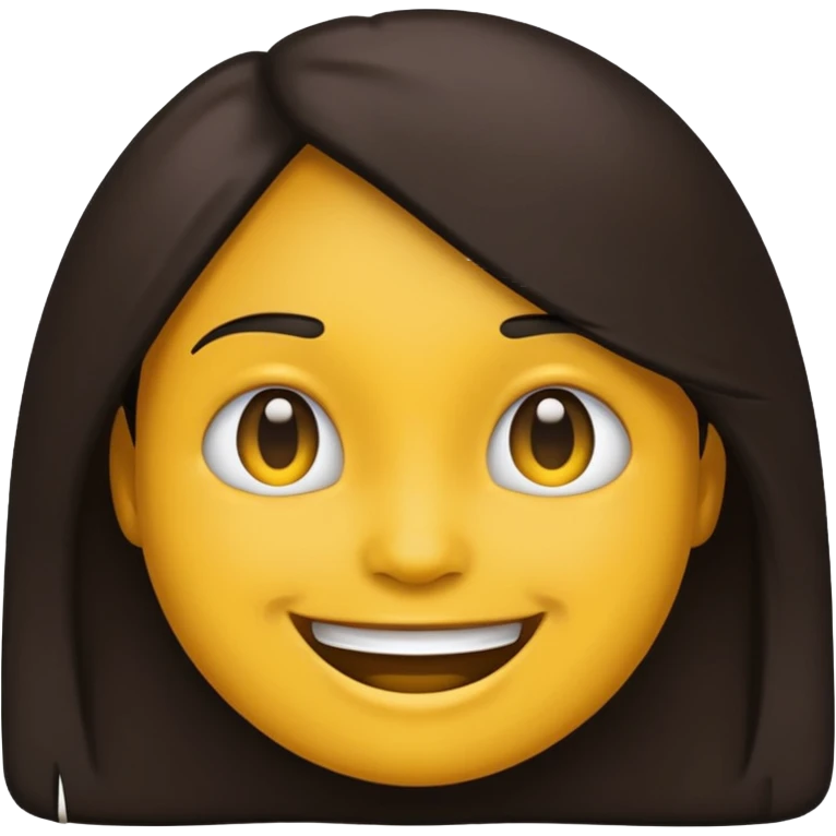 smiling face emoji black skin tone emoji