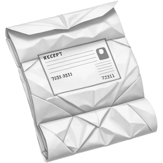 receiptspapers emoji