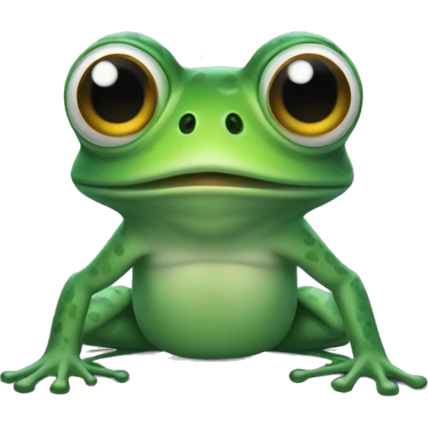 frog with 3 eyes emoji