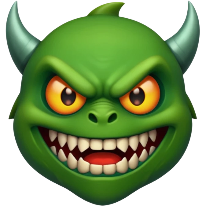 Scary monster  emoji
