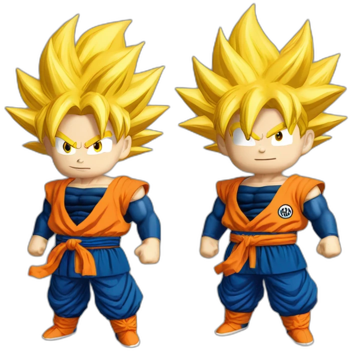 Goku super saiyajin 3 emoji