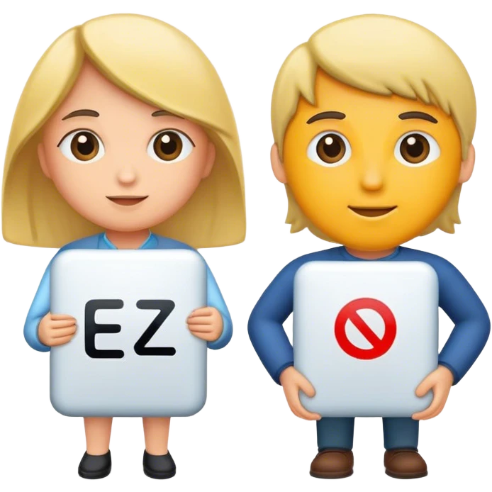 have a letters E and N and the last with - symbols emoji