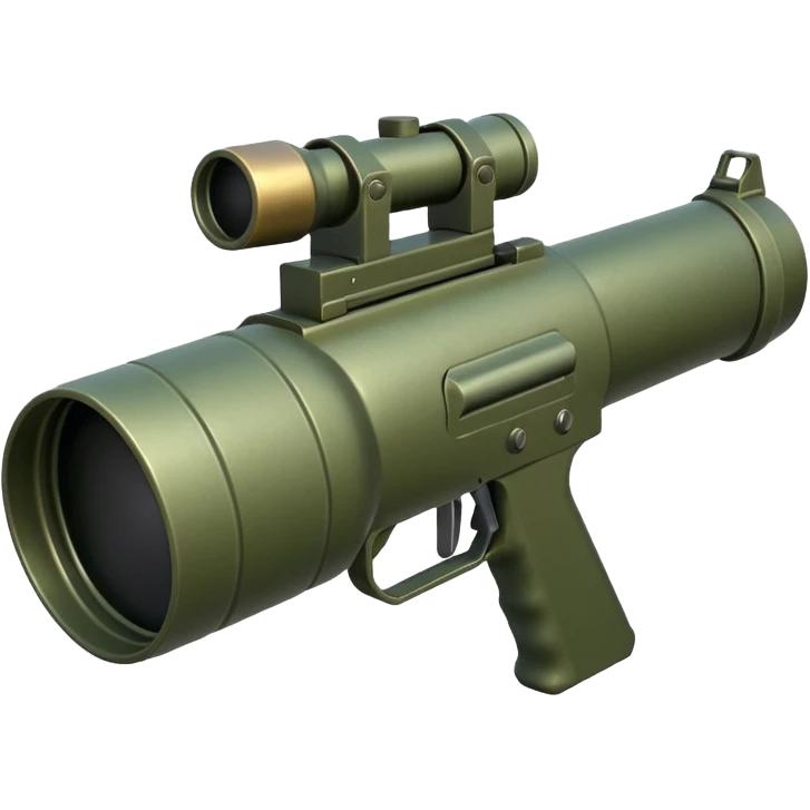 anti-tank, warfare, grenade launcher emoji