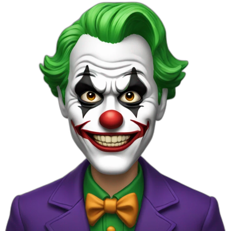 Joker simulé emoji