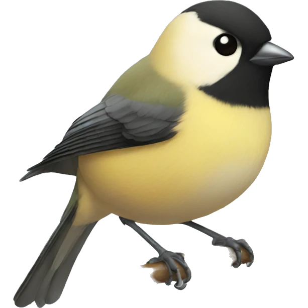 Tit bird emoji