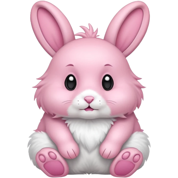 Conejo rosado  emoji