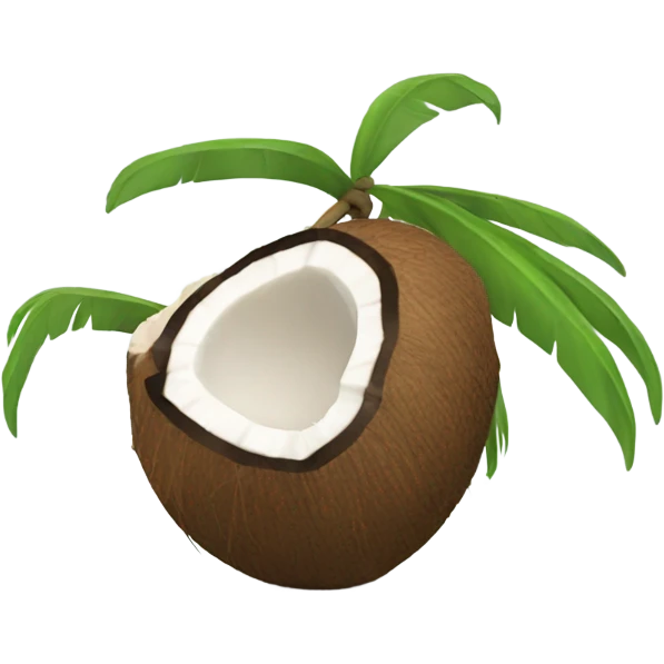 coconut  emoji