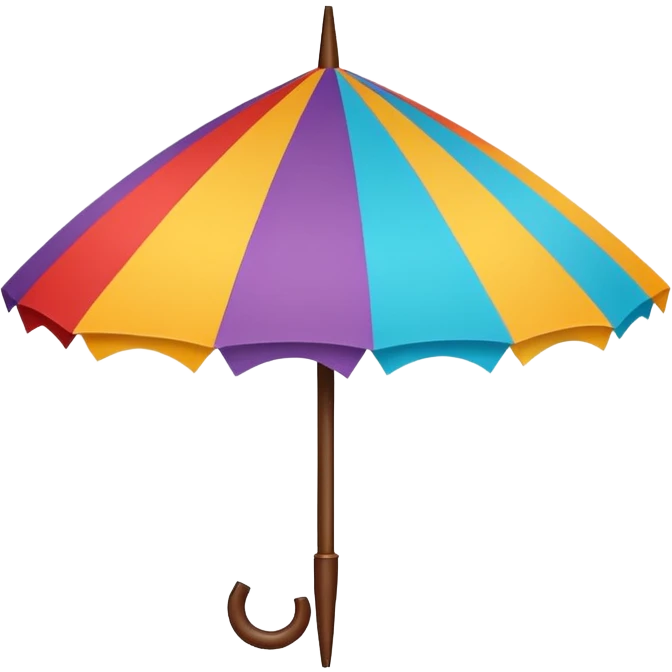 Guarda chuva de bebida alcoólica  emoji