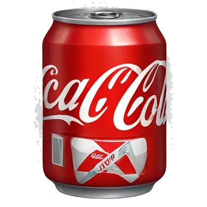 Coca Cola can emoji