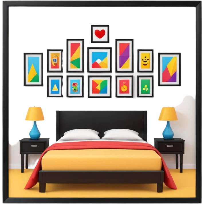 Poster room emoji