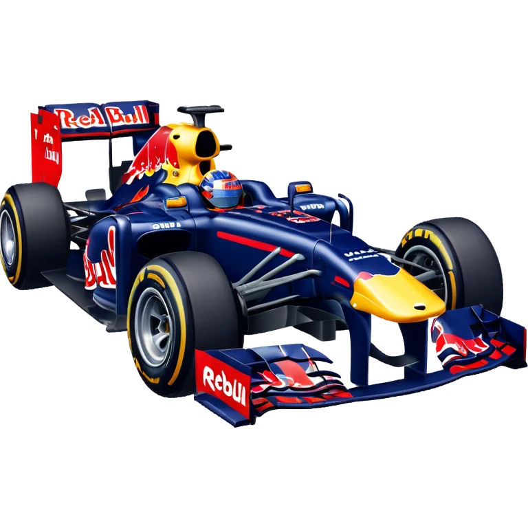 Crea un emoji de carro de red bull f1 emoji