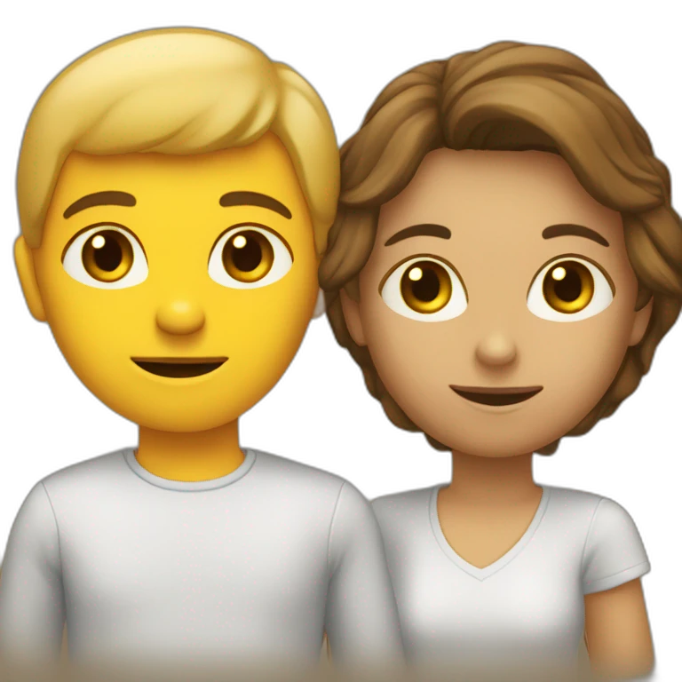 Deux personnes s'aiment emoji