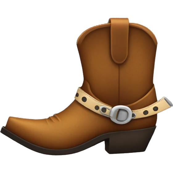 Cowboy boot  emoji