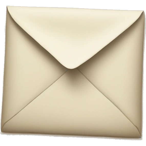 A paper letter  emoji