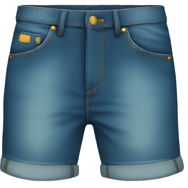 Jean shorts emoji
