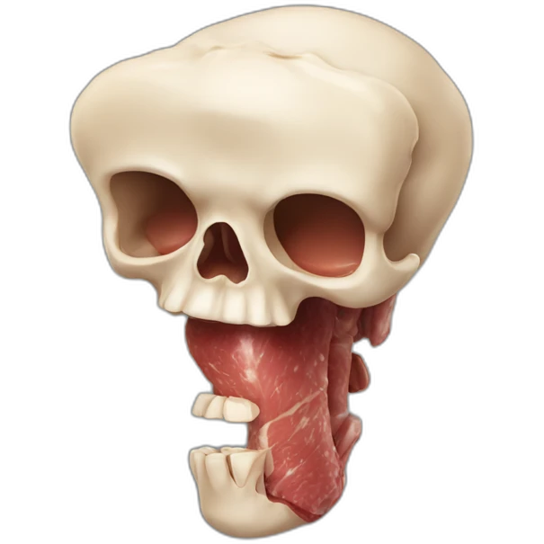 meaty bone emoji