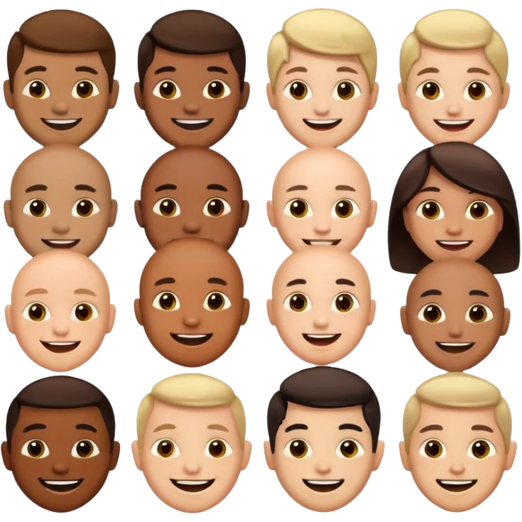 humans with face expressions emoji