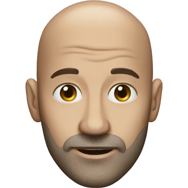 hologram man bald sharp  emoji