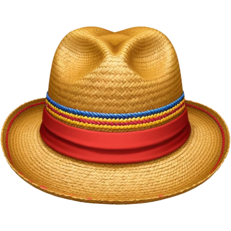 straw hat from one piece emoji