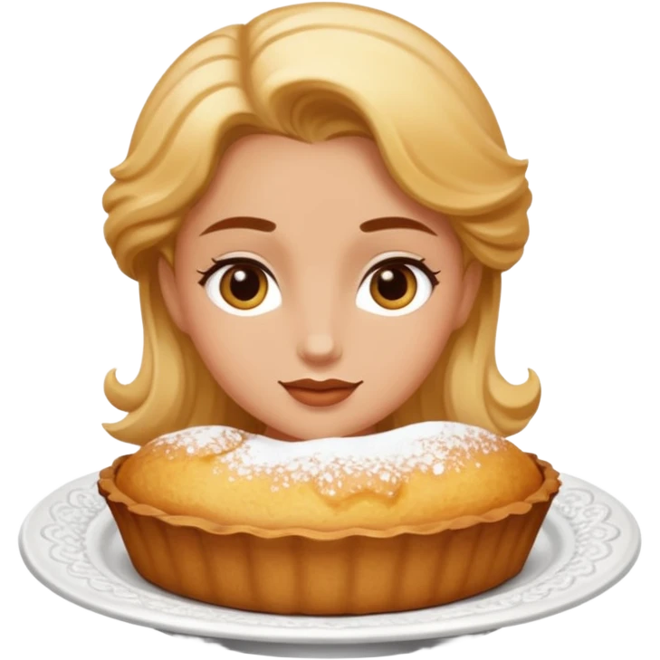 
Madeleine, baked dessert emoji
