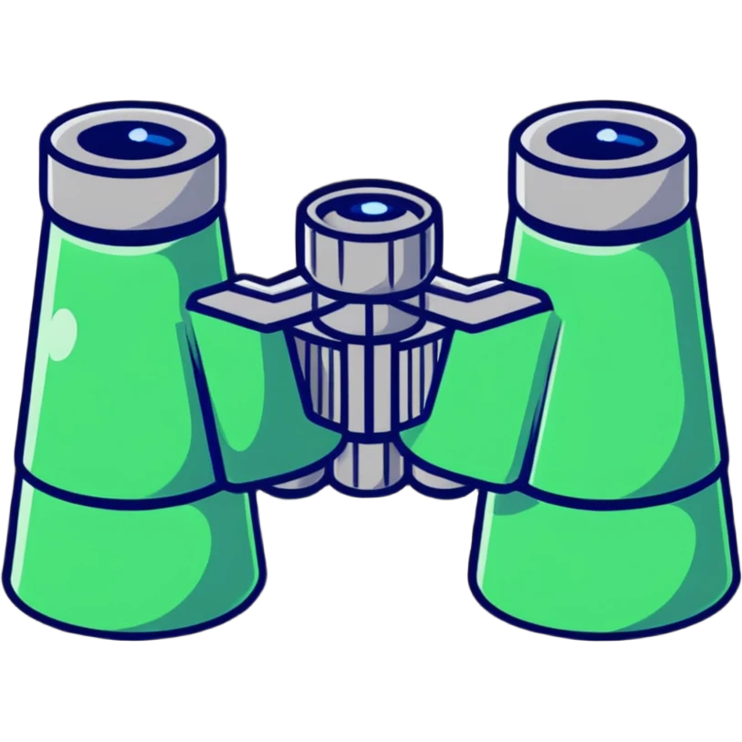 binoculars emoji