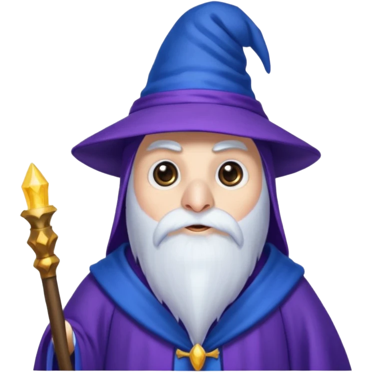 Penguin Wizard emoji