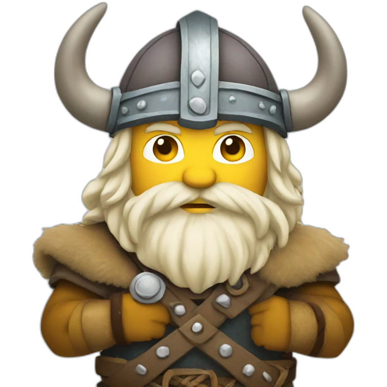 viking is frozen emoji