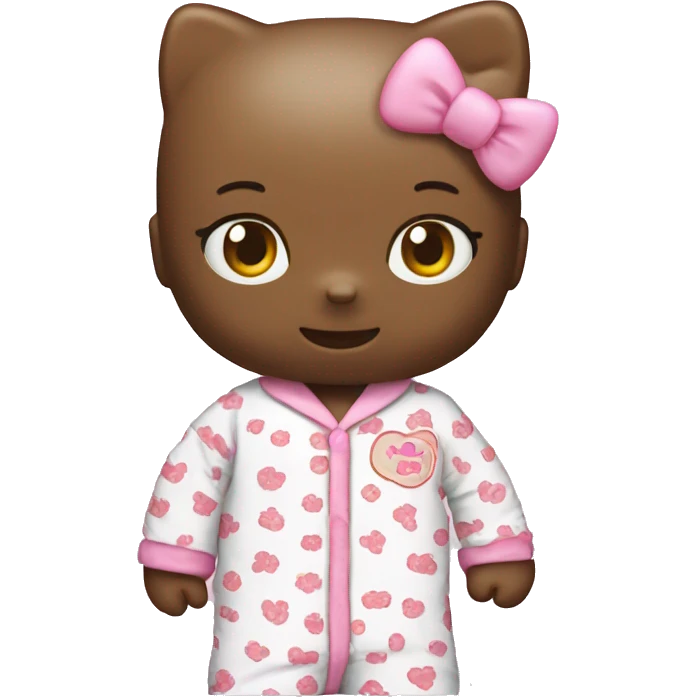 Hello Kitty en pyjama hello kitty  emoji