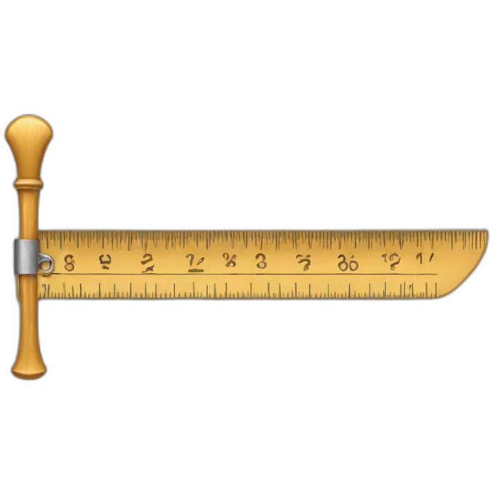 ruler emoji