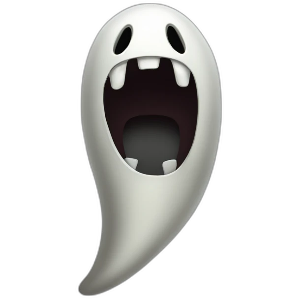 Scream couteau ghost emoji